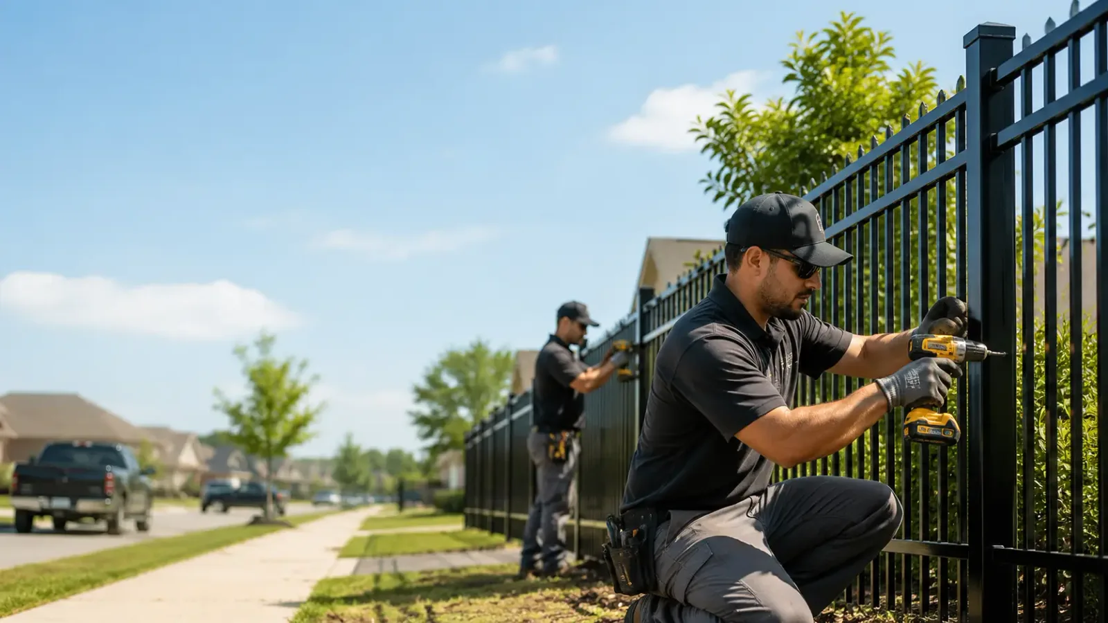 Metal Fence Installation in New Bedford, MA